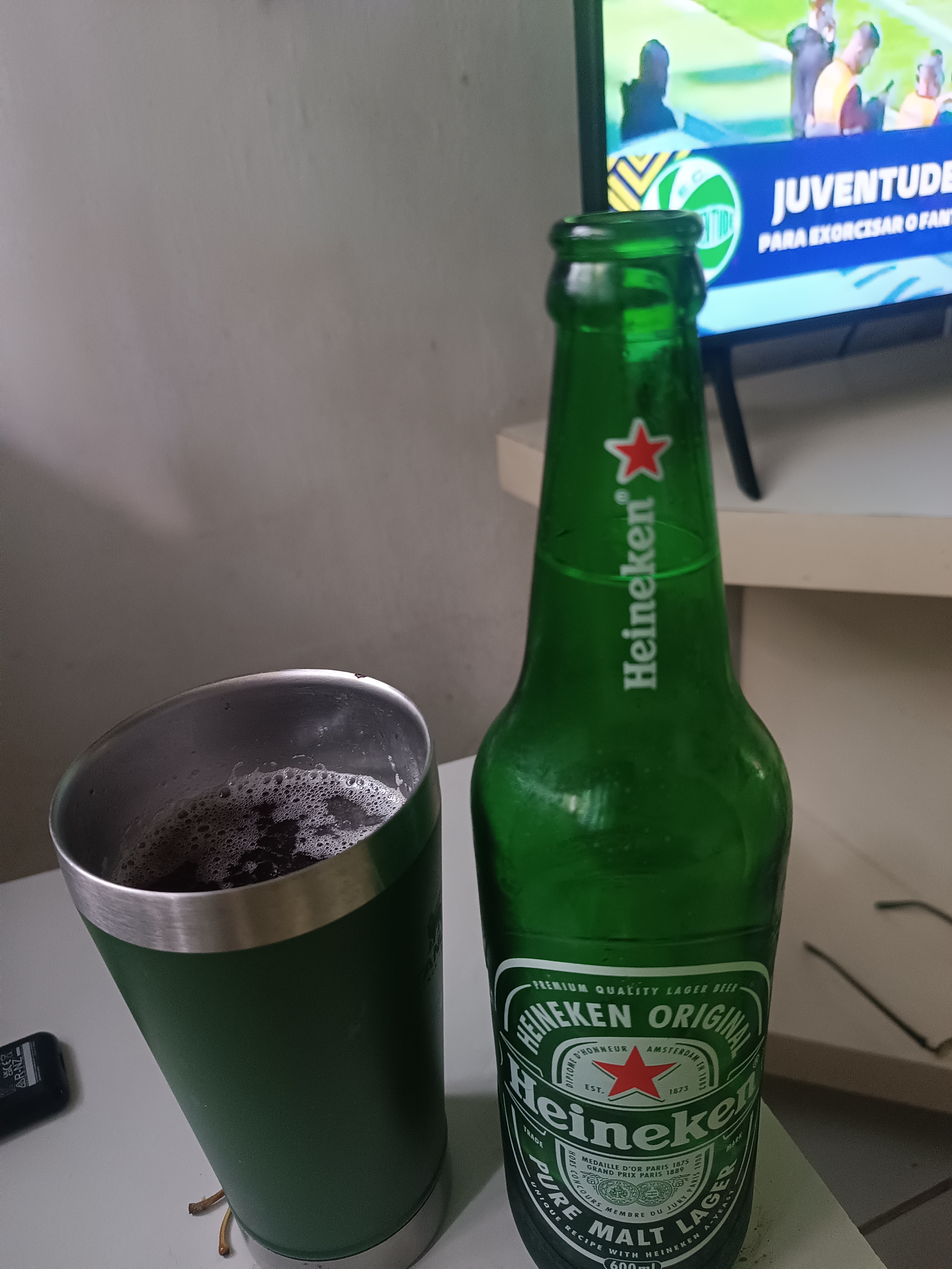 Esperando a hora do Jogo